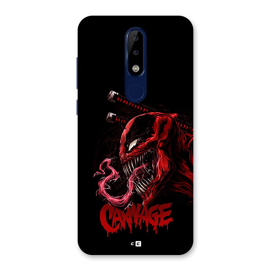Hybrid Carnage Back Case for Nokia 5.1 Plus