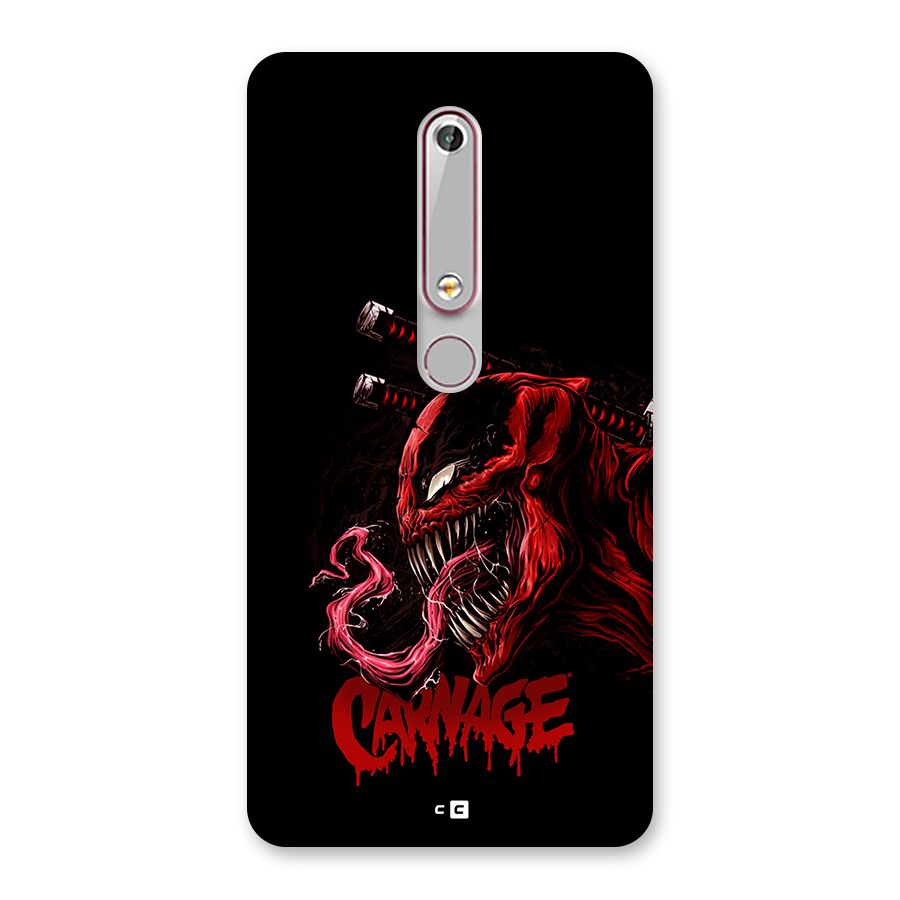 Hybrid Carnage Back Case for Nokia 6.1