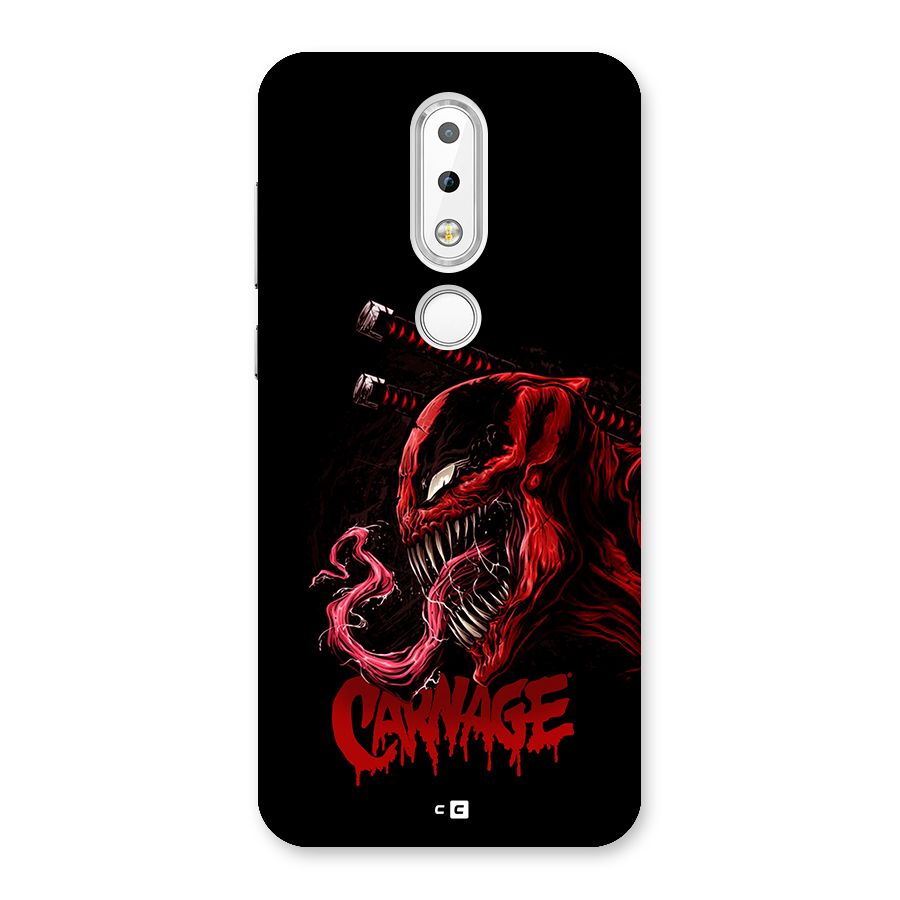 Hybrid Carnage Back Case for Nokia 6.1 Plus