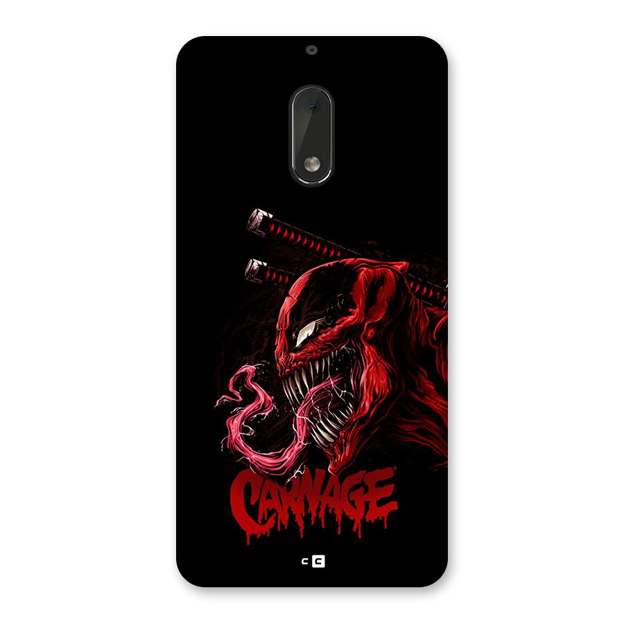 Hybrid Carnage Back Case for Nokia 6