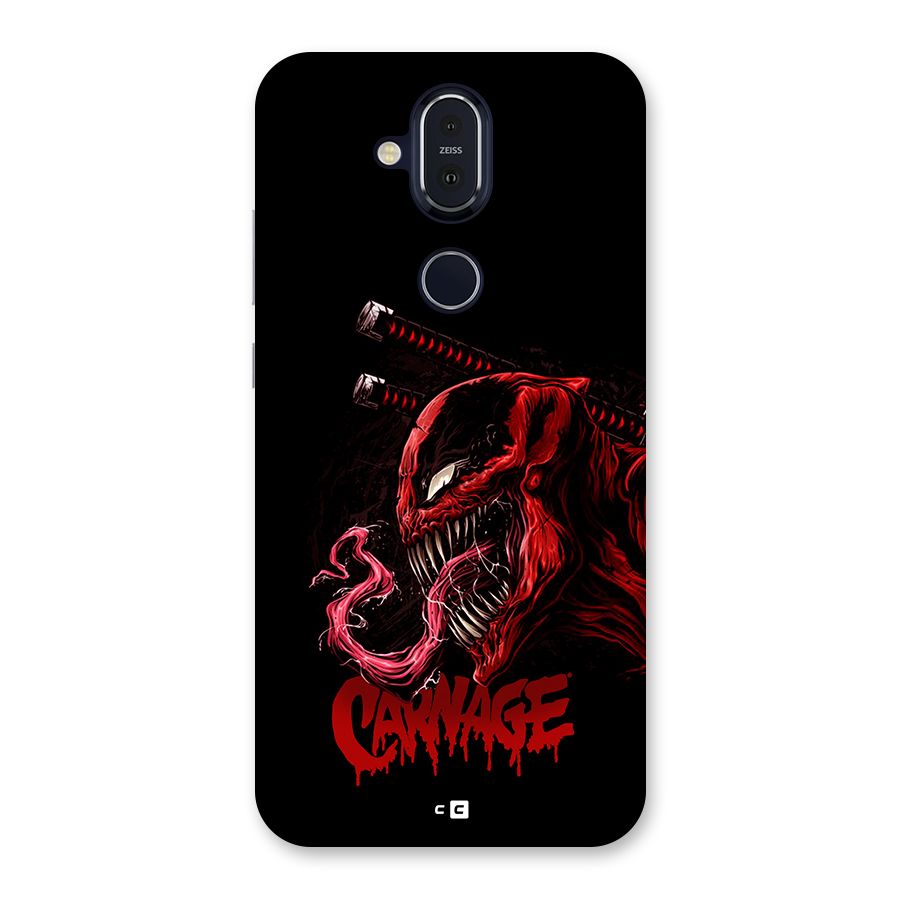 Hybrid Carnage Back Case for Nokia 8.1