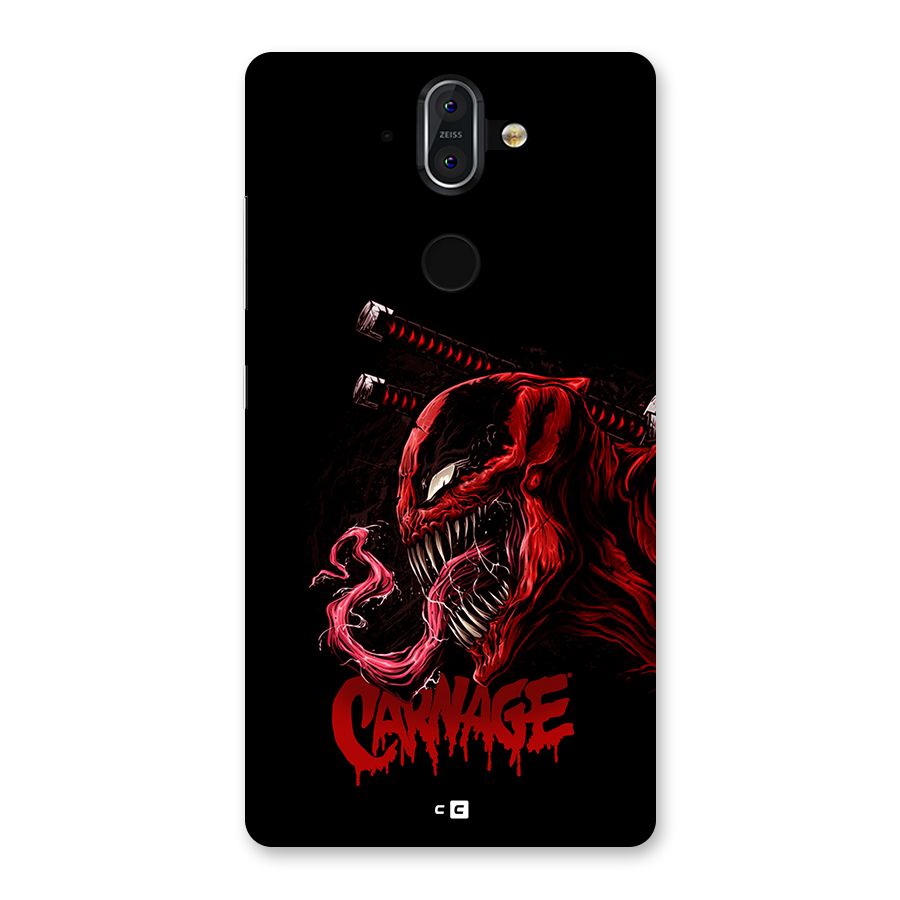Hybrid Carnage Back Case for Nokia 8 Sirocco