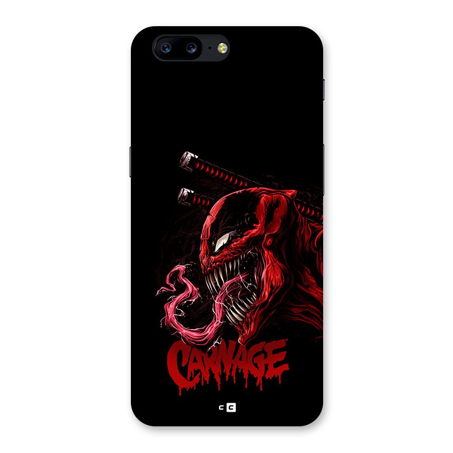 Hybrid Carnage Back Case for OnePlus 5