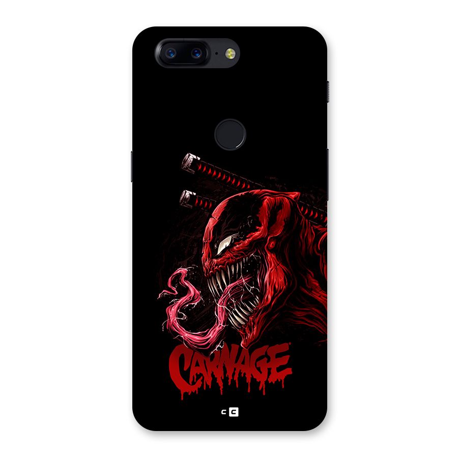 Hybrid Carnage Back Case for OnePlus 5T