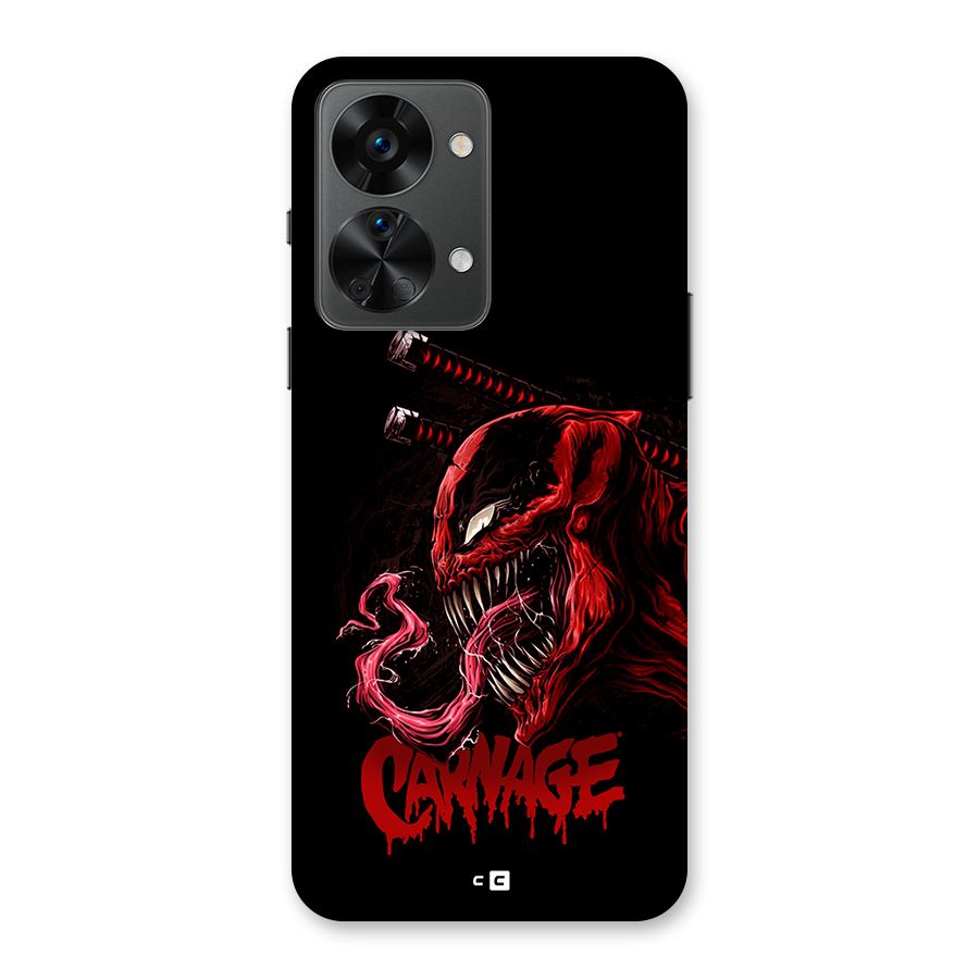 Hybrid Carnage Back Case for OnePlus Nord 2T