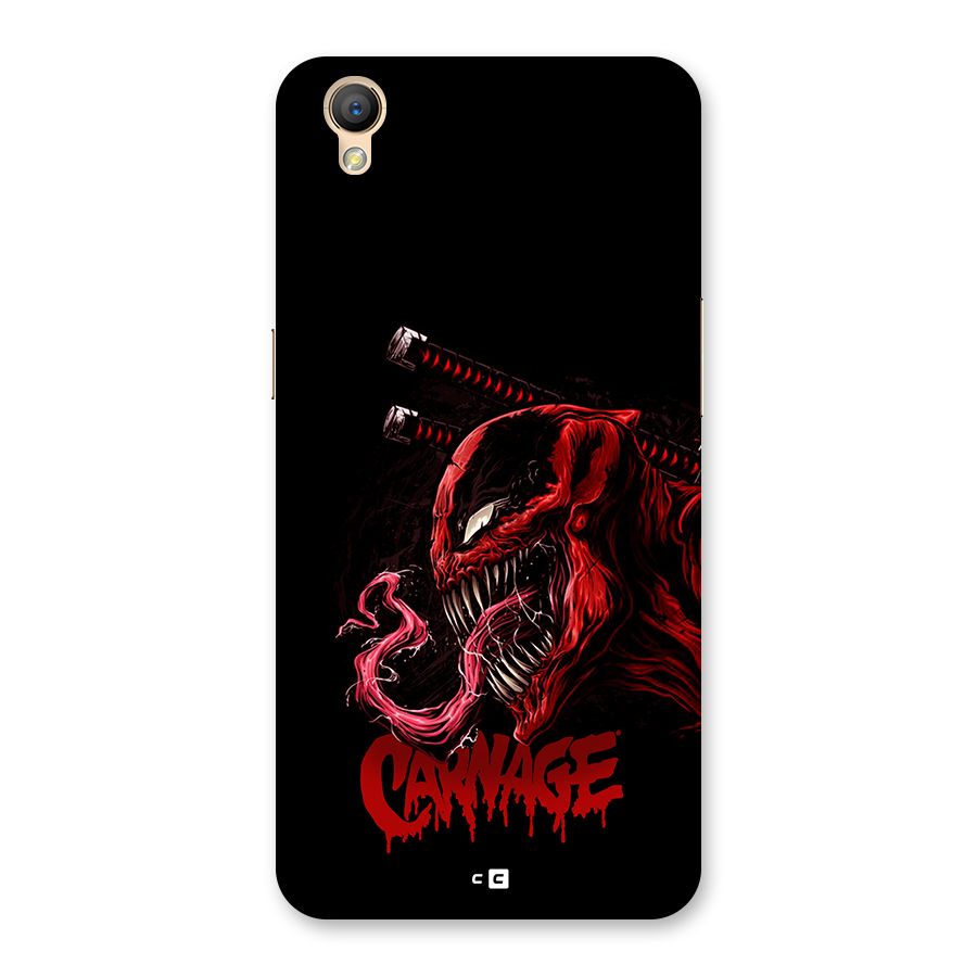 Hybrid Carnage Back Case for Oppo A37