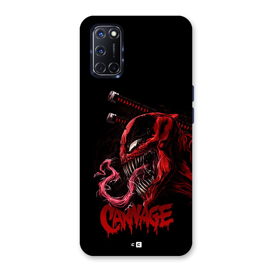 Hybrid Carnage Back Case for Oppo A52