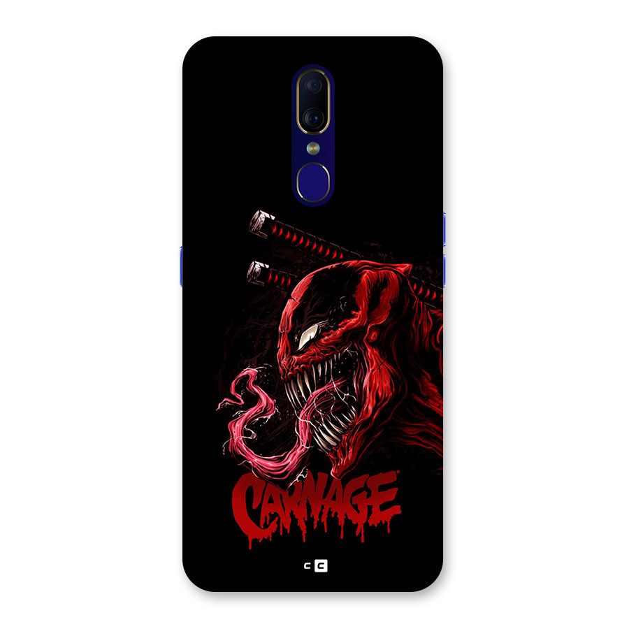 Hybrid Carnage Back Case for Oppo A9
