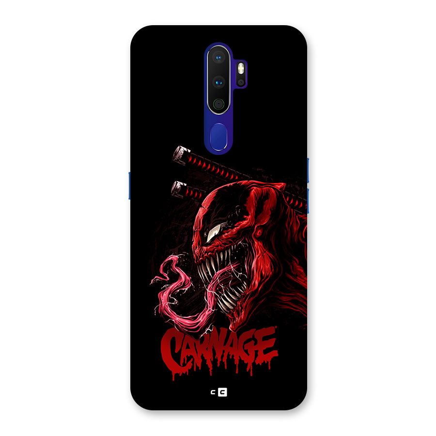 Hybrid Carnage Back Case for Oppo A9 (2020)