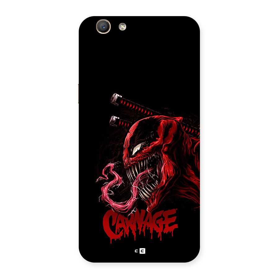 Hybrid Carnage Back Case for Oppo F1s
