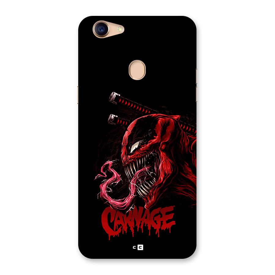 Hybrid Carnage Back Case for Oppo F5