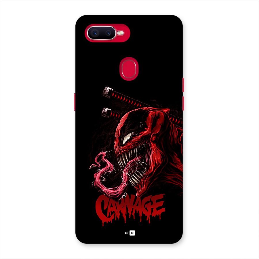 Hybrid Carnage Back Case for Oppo F9 Pro