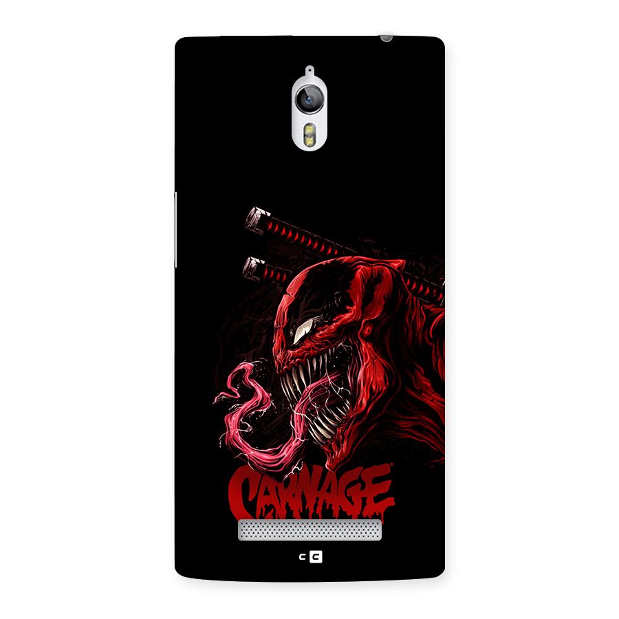Hybrid Carnage Back Case for Oppo Find 7