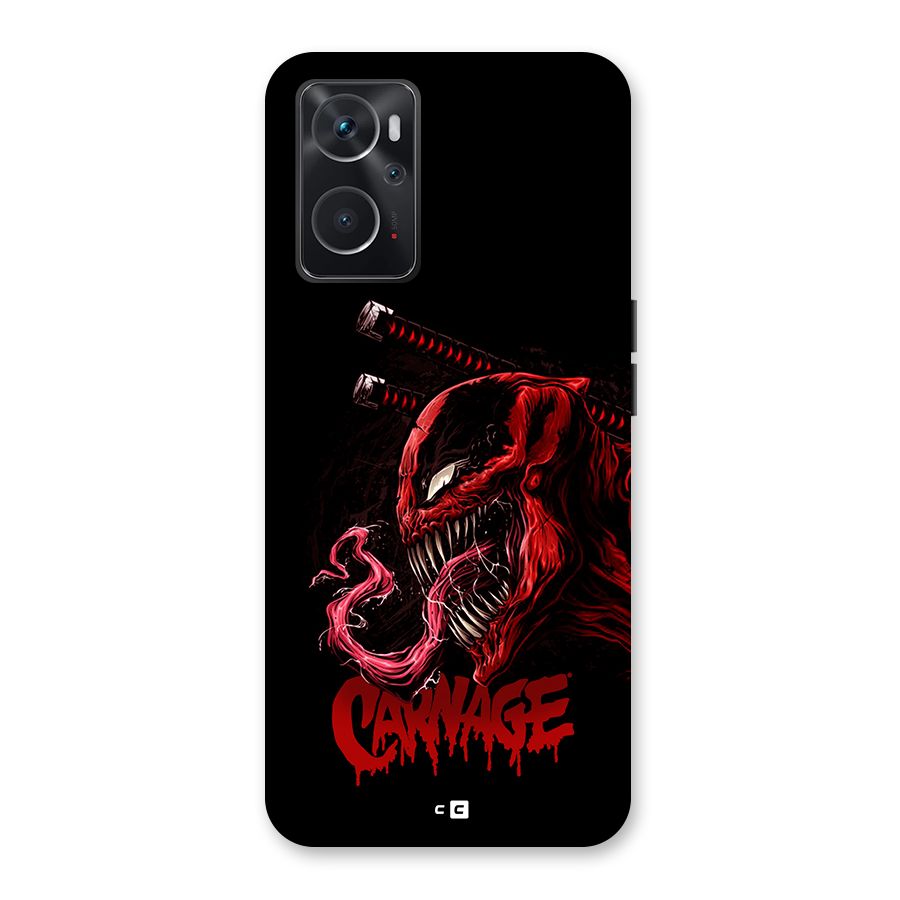 Hybrid Carnage Back Case for Oppo K10 4G