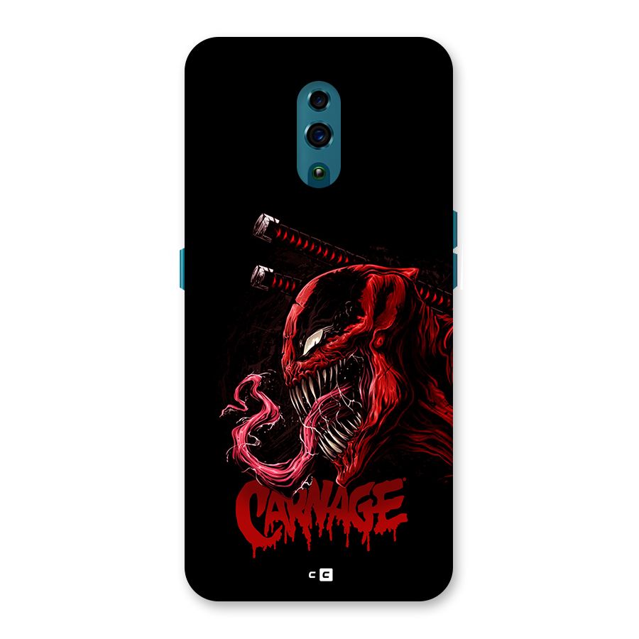 Hybrid Carnage Back Case for Oppo Reno