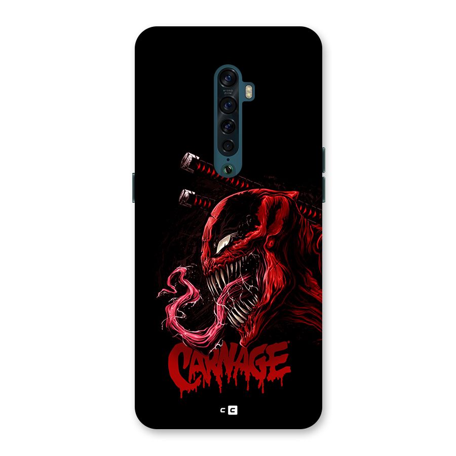 Hybrid Carnage Back Case for Oppo Reno2