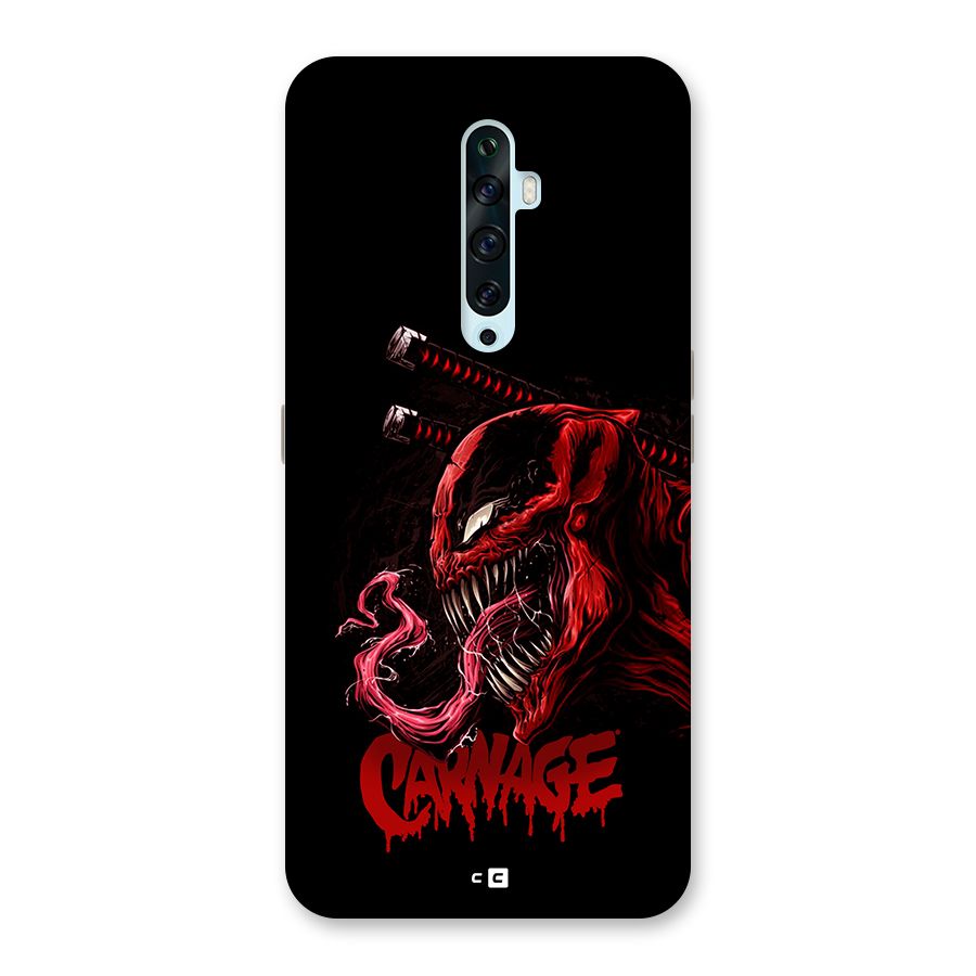 Hybrid Carnage Back Case for Oppo Reno2 F