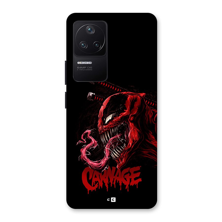 Hybrid Carnage Back Case for Poco F4 5G