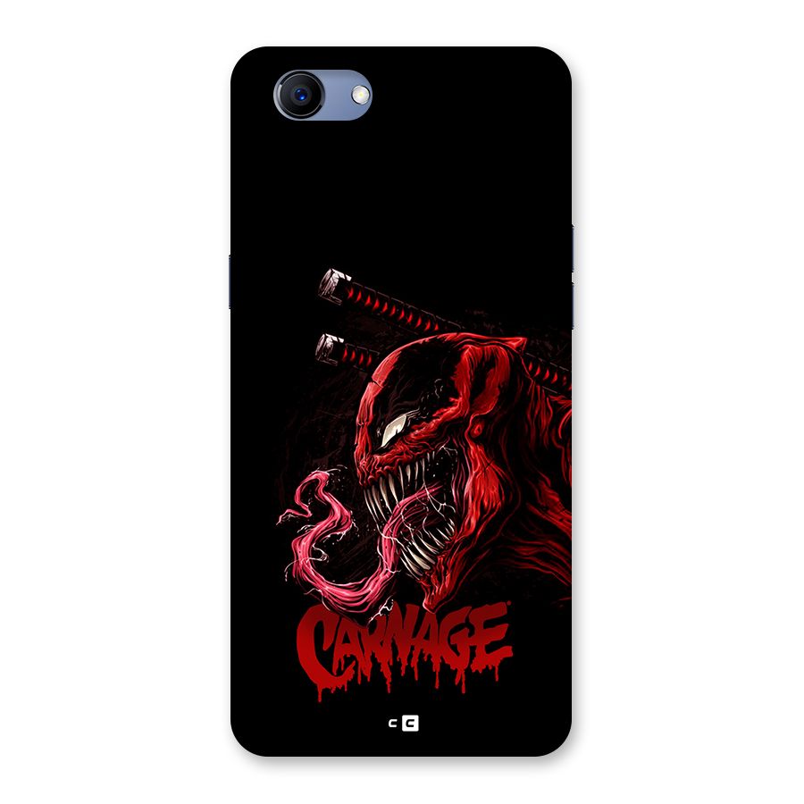 Hybrid Carnage Back Case for Realme 1