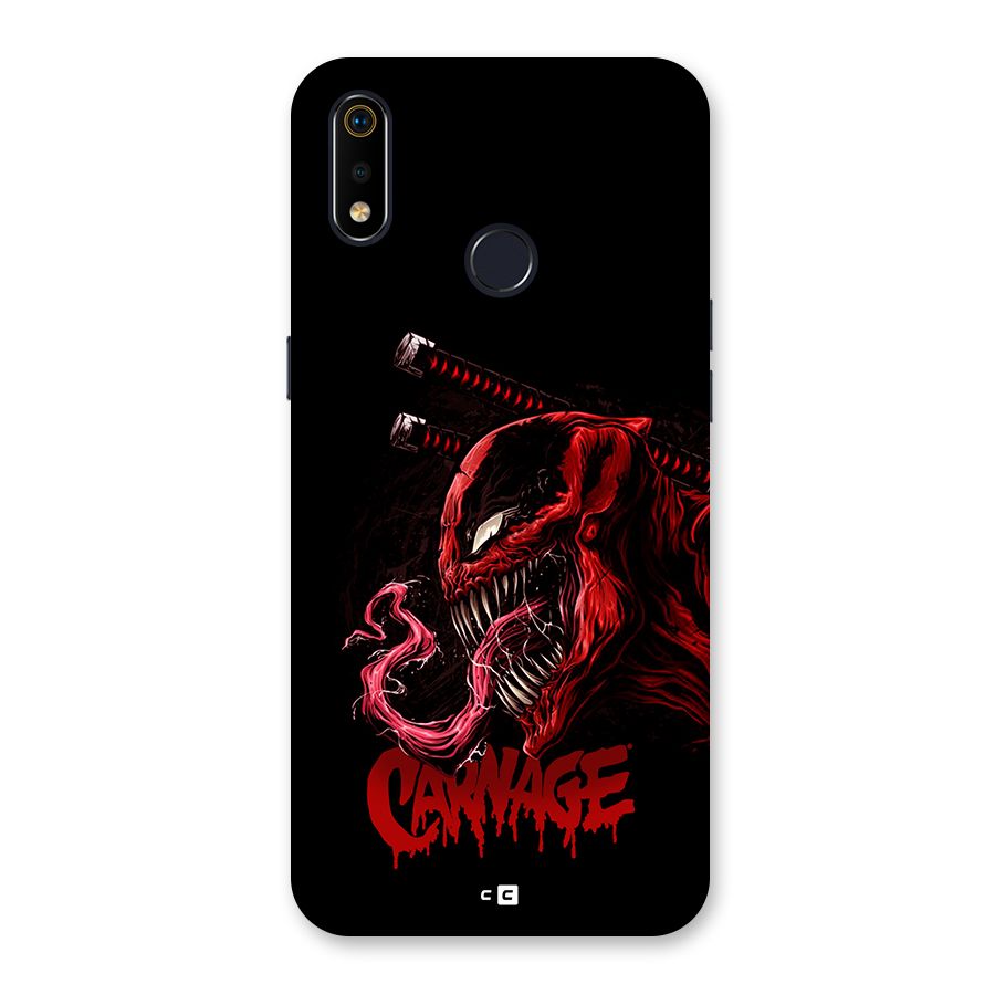 Hybrid Carnage Back Case for Realme 3i
