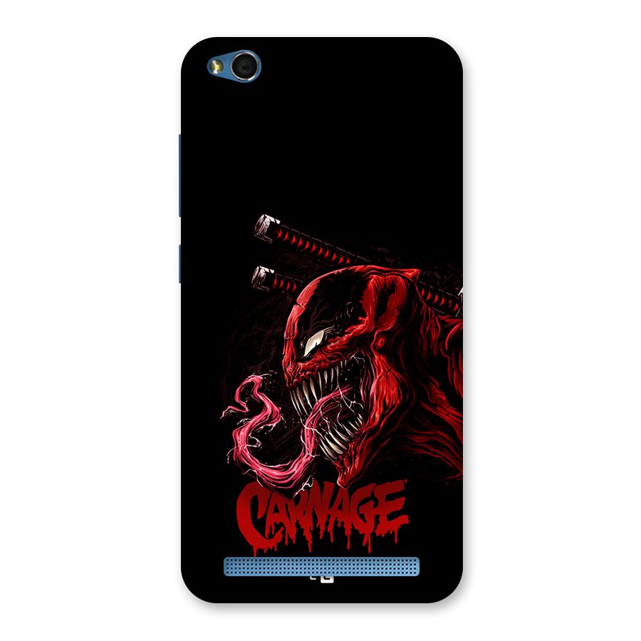 Hybrid Carnage Back Case for Redmi 5A