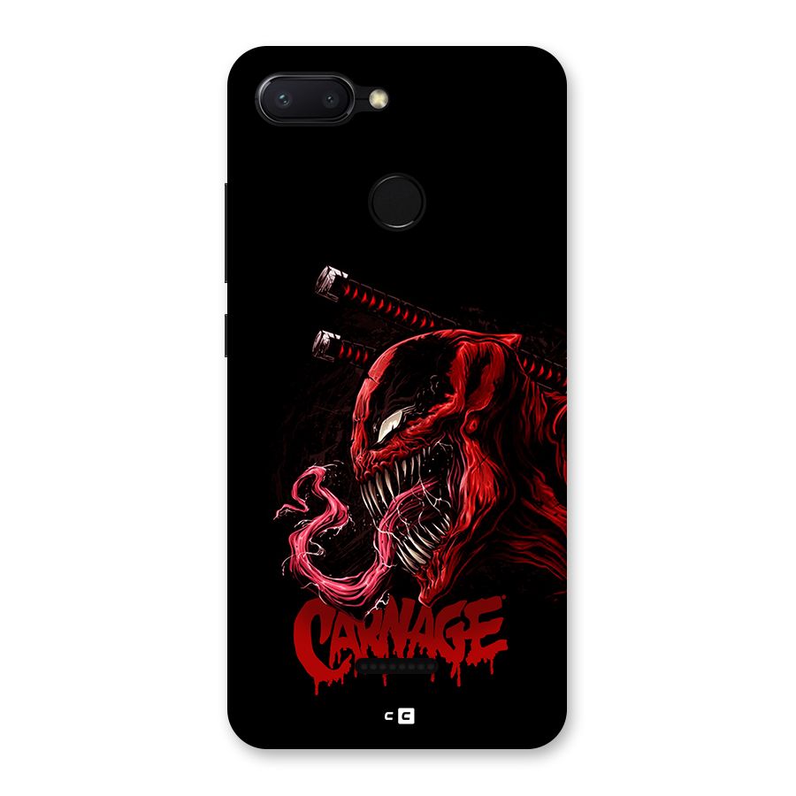 Hybrid Carnage Back Case for Redmi 6