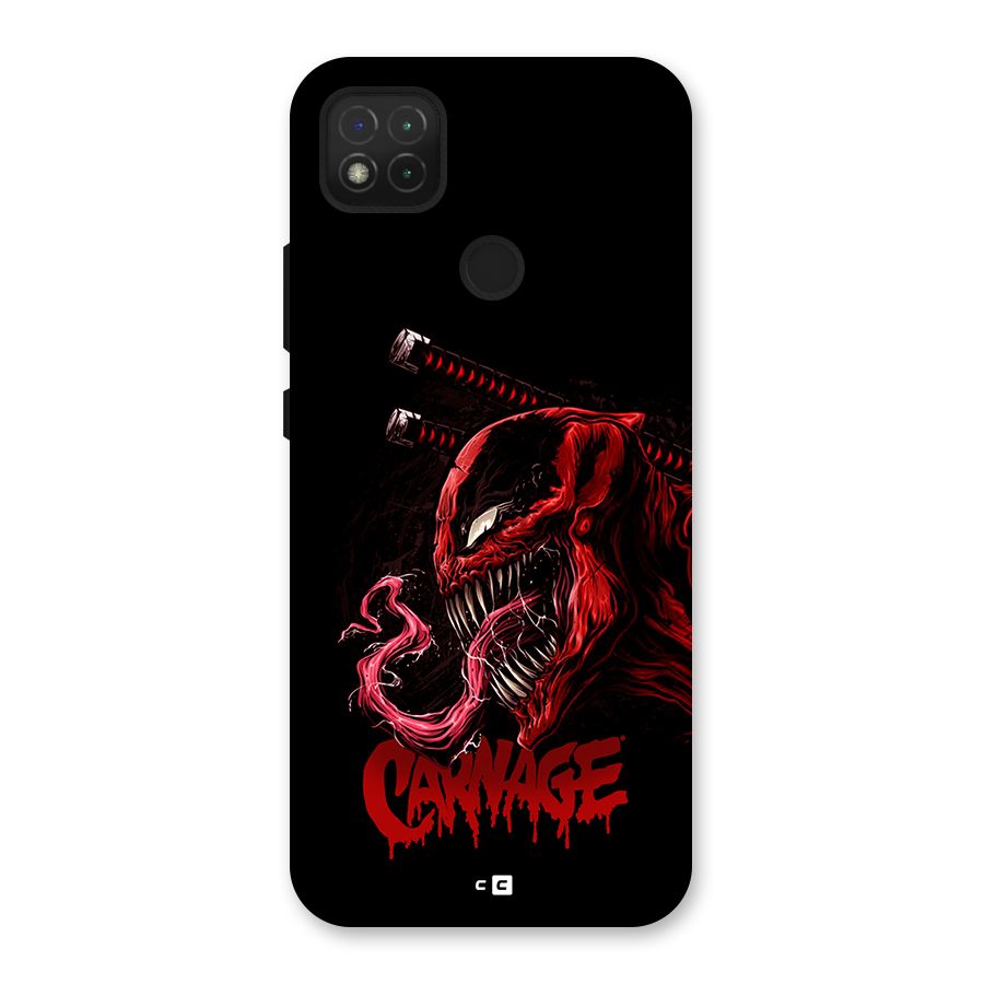 Hybrid Carnage Back Case for Redmi 9