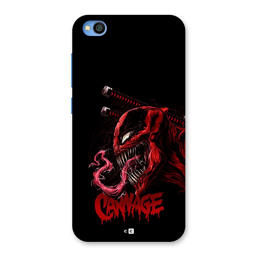 Hybrid Carnage Back Case for Redmi Go
