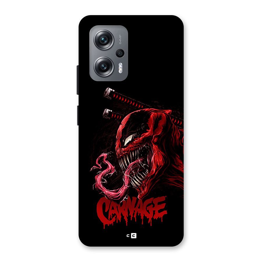 Hybrid Carnage Back Case for Redmi K50i