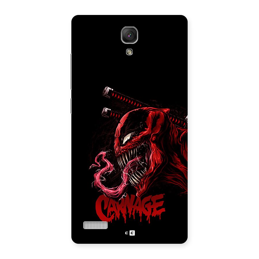 Hybrid Carnage Back Case for Redmi Note