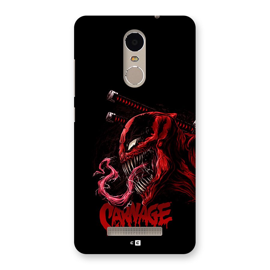 Hybrid Carnage Back Case for Redmi Note 3