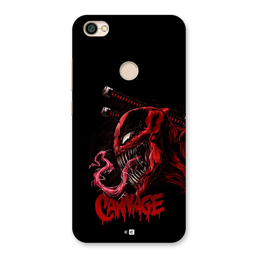 Hybrid Carnage Back Case for Redmi Y1 2017
