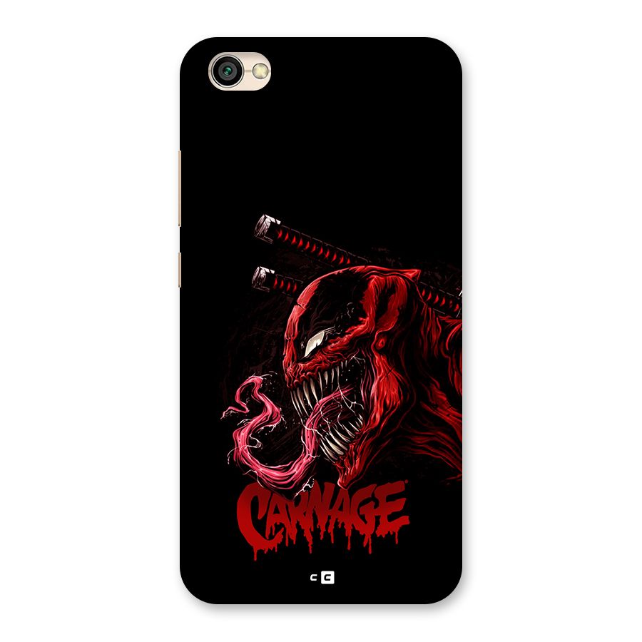 Hybrid Carnage Back Case for Redmi Y1 Lite