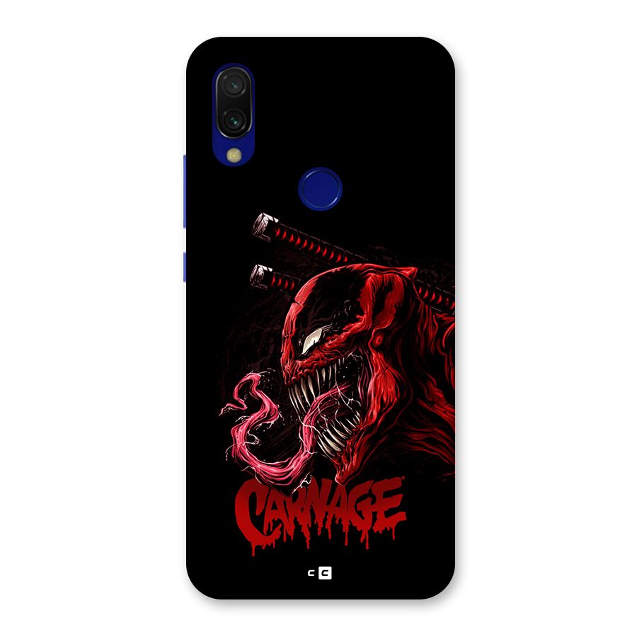 Hybrid Carnage Back Case for Redmi Y3