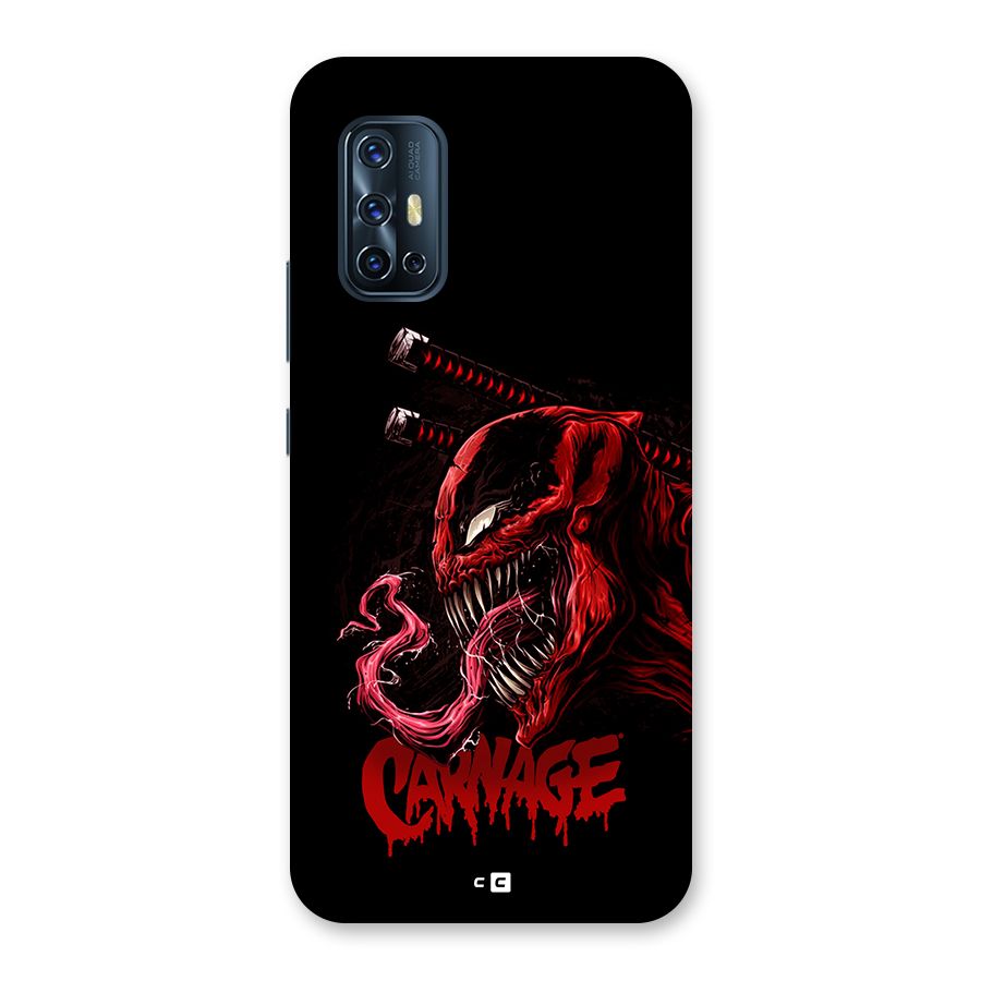 Hybrid Carnage Back Case for Vivo V17