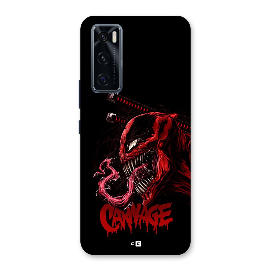 Hybrid Carnage Back Case for Vivo V20 SE