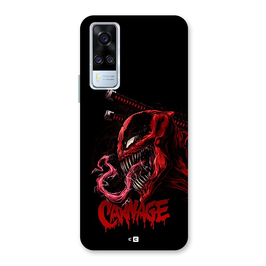Hybrid Carnage Back Case for Vivo Y31