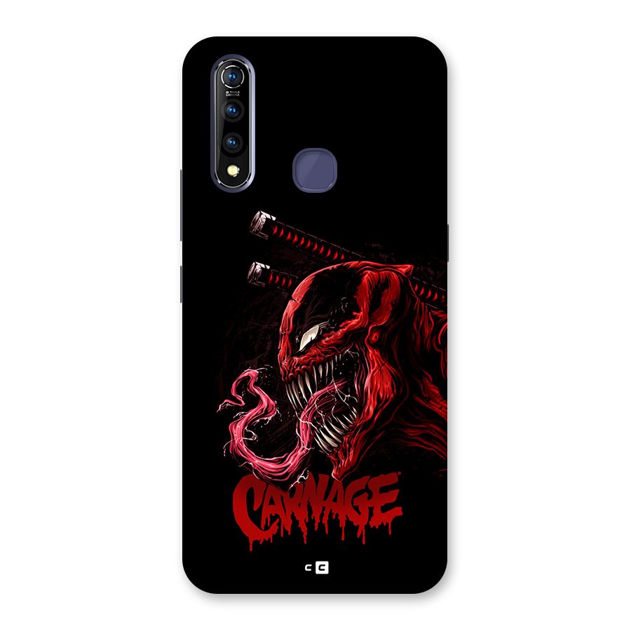 Hybrid Carnage Back Case for Vivo Z1 Pro