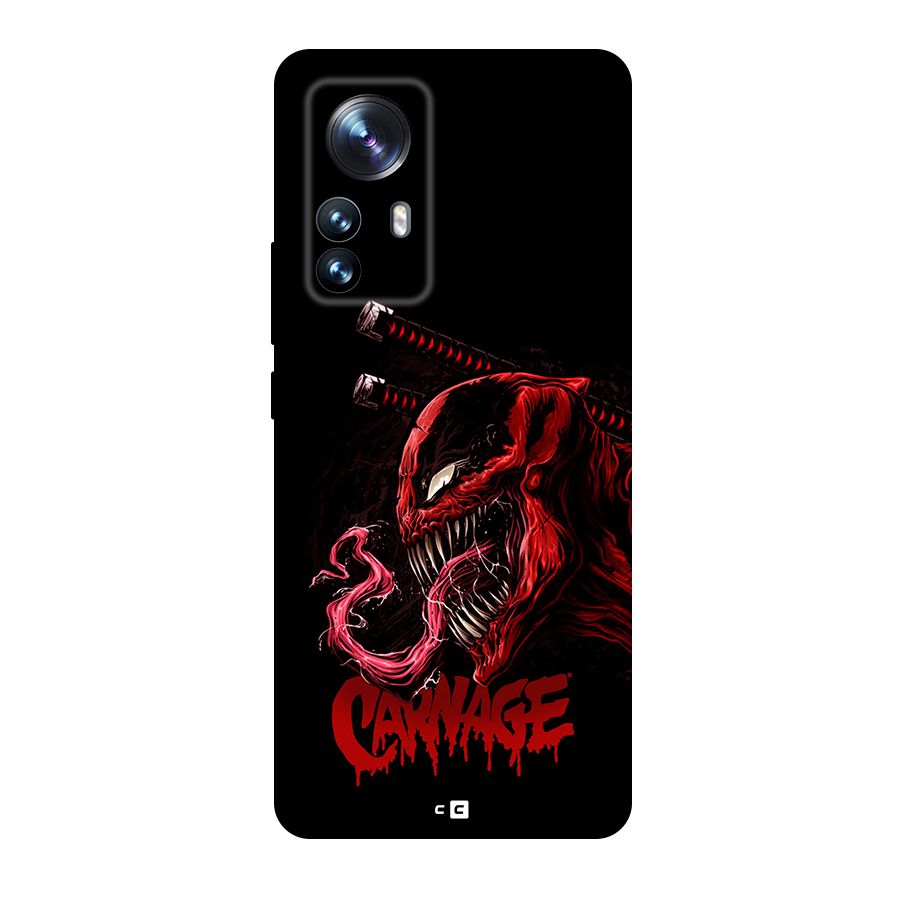 Hybrid Carnage Back Case for Xiaomi 12 Pro