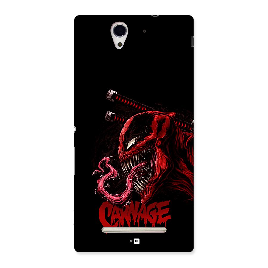 Hybrid Carnage Back Case for Xperia C3