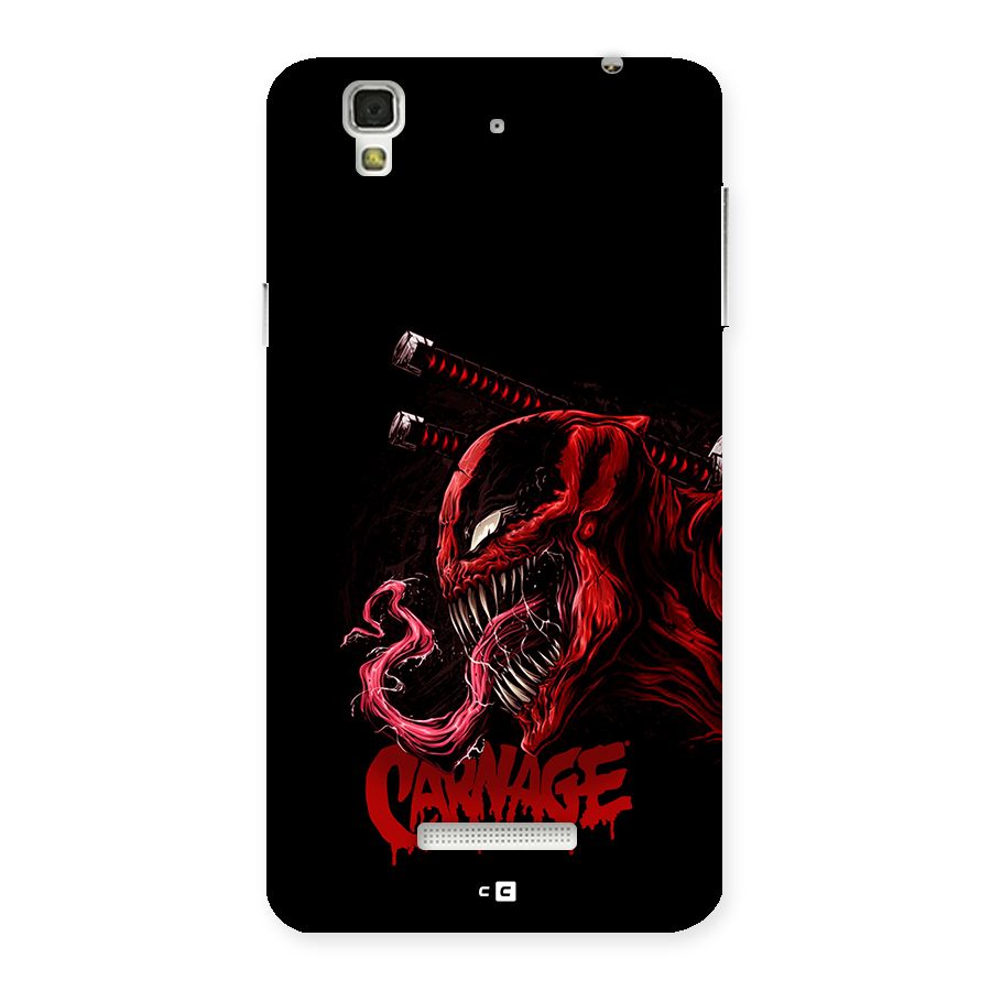 Hybrid Carnage Back Case for Yureka