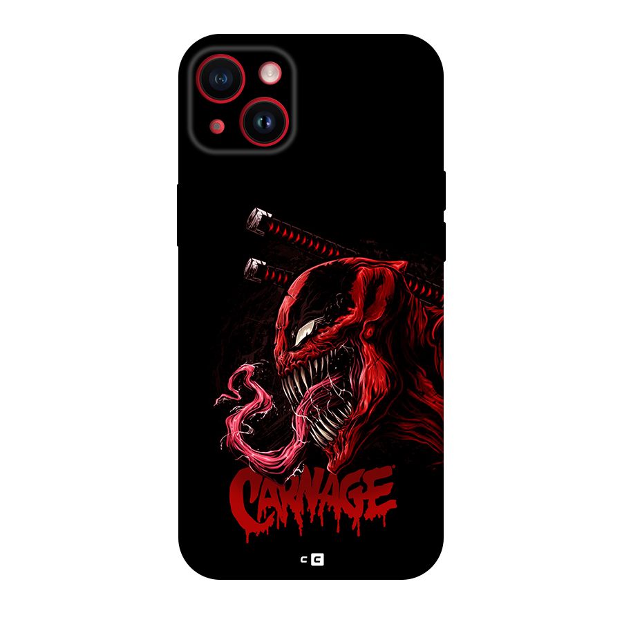 Hybrid Carnage Back Case for iPhone 14 Plus
