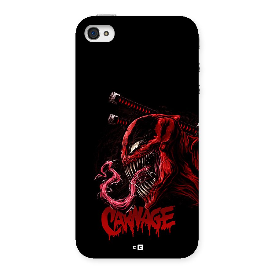 Hybrid Carnage Back Case for iPhone 4 4s