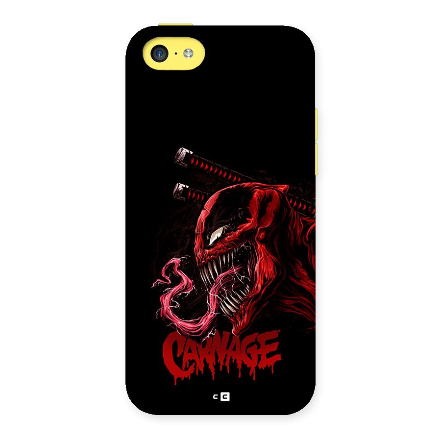 Hybrid Carnage Back Case for iPhone 5C