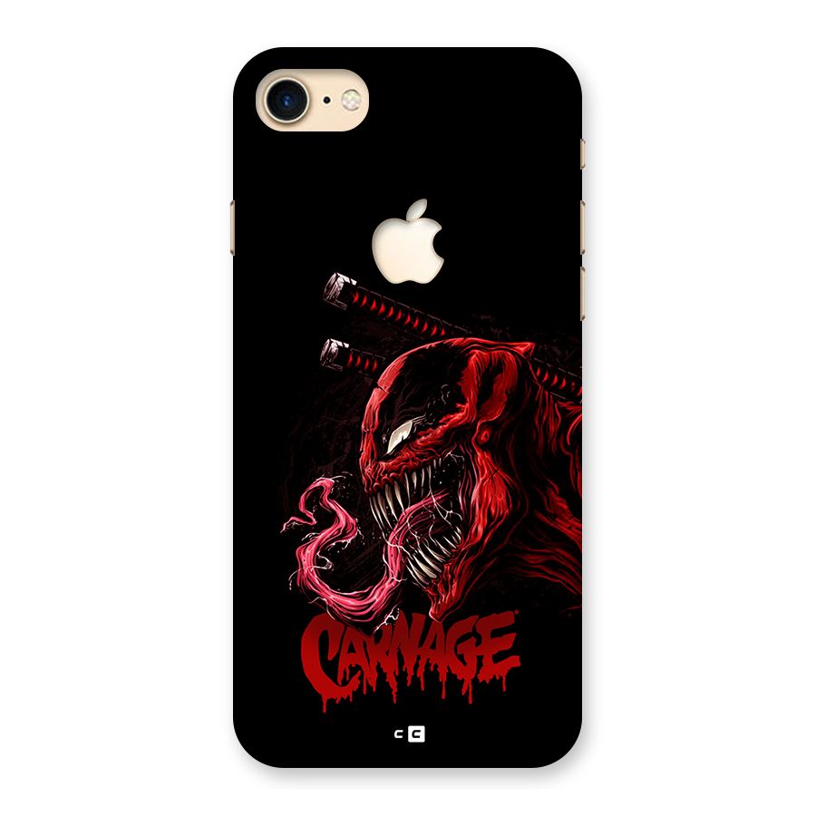 Hybrid Carnage Back Case for iPhone 7 Apple Cut