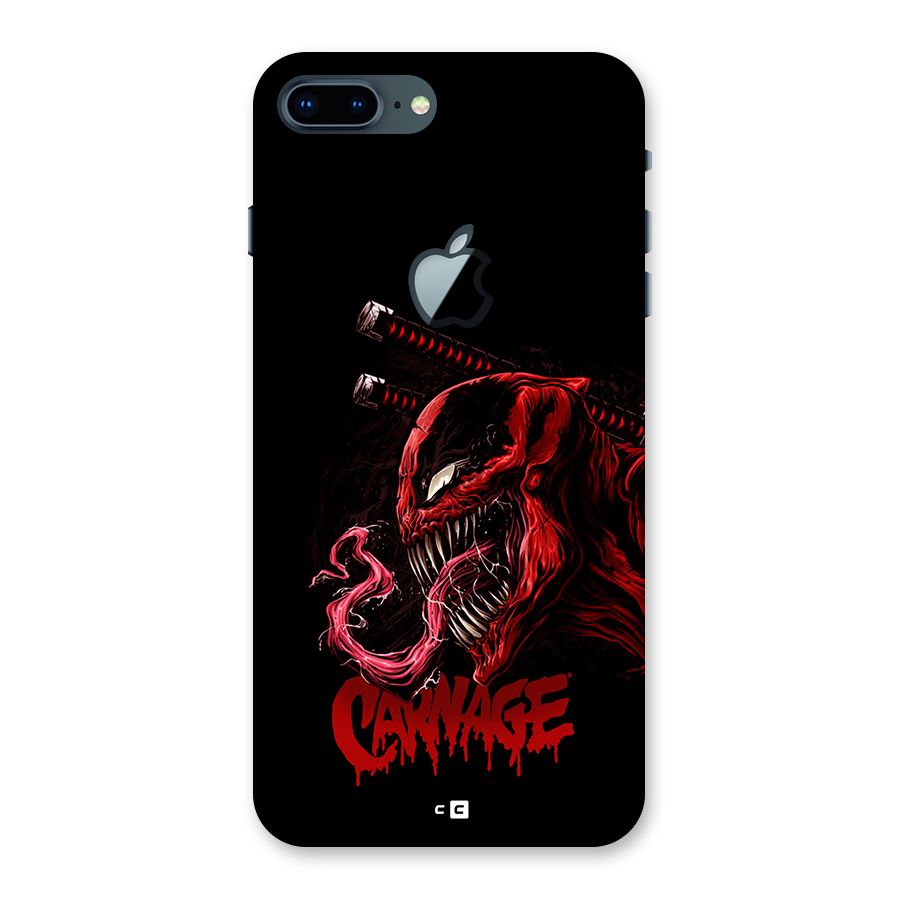 Hybrid Carnage Back Case for iPhone 7 Plus Apple Cut