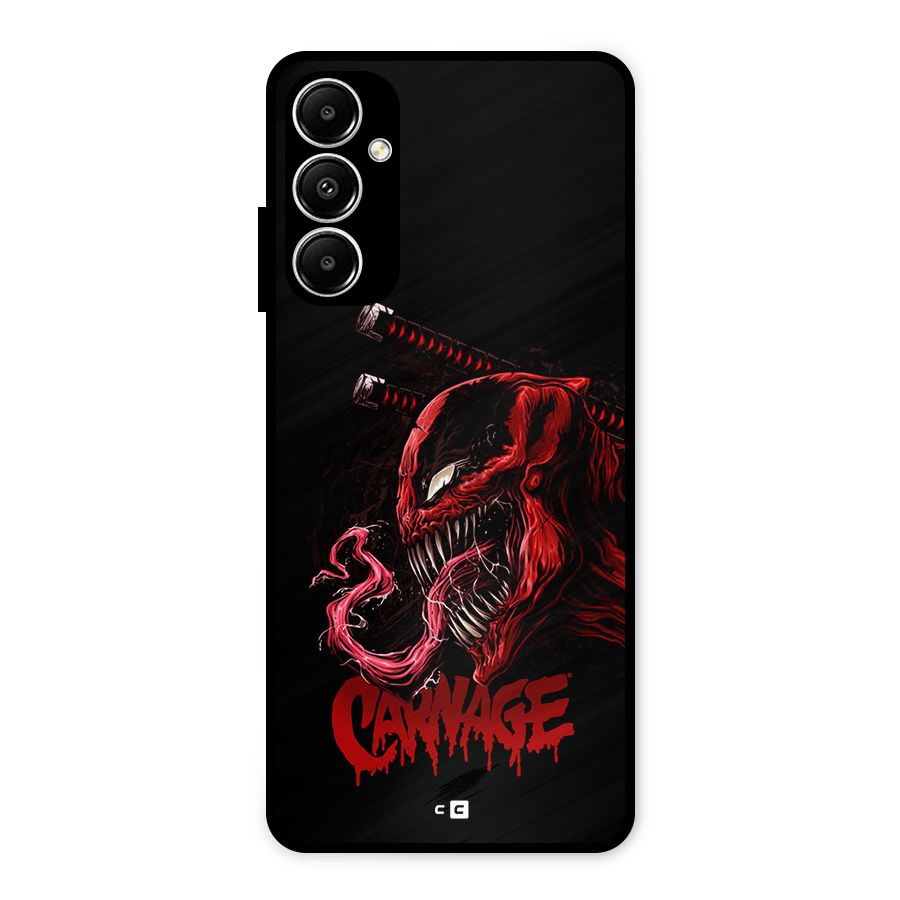 Hybrid Carnage Metal Back Case for Galaxy A05s