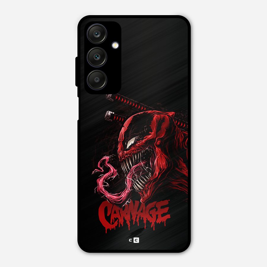 Hybrid Carnage Metal Back Case for Galaxy A25 5G