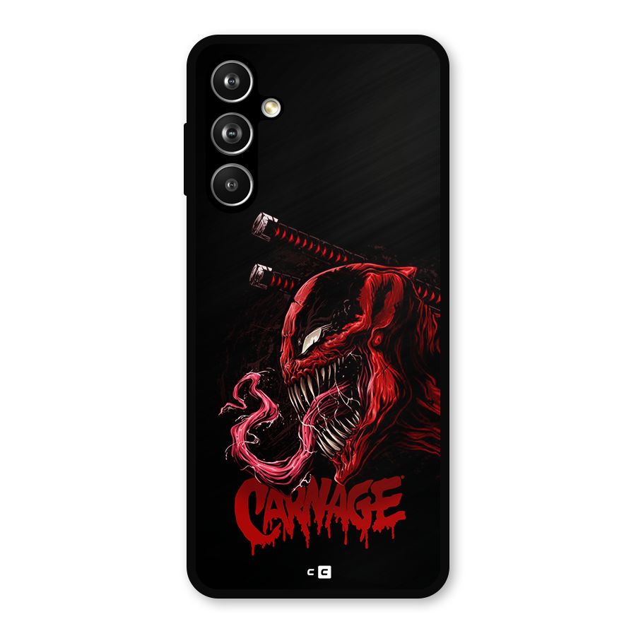 Hybrid Carnage Metal Back Case for Galaxy F54