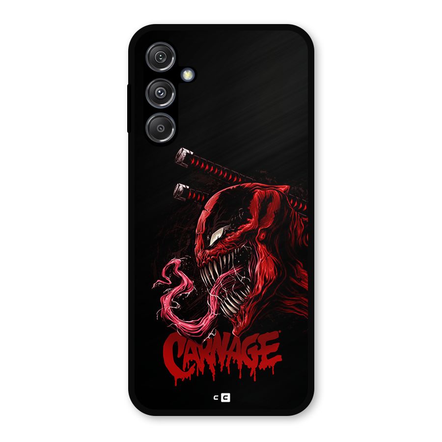 Hybrid Carnage Metal Back Case for Galaxy M34 5G